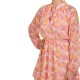 MyT Floral Sundress With Waistband-Light Pink