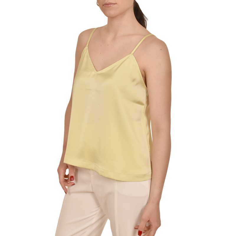 MyT Satin Relaxed Fit Top-Lime MyT Satin Relaxed Fit Top-Lime