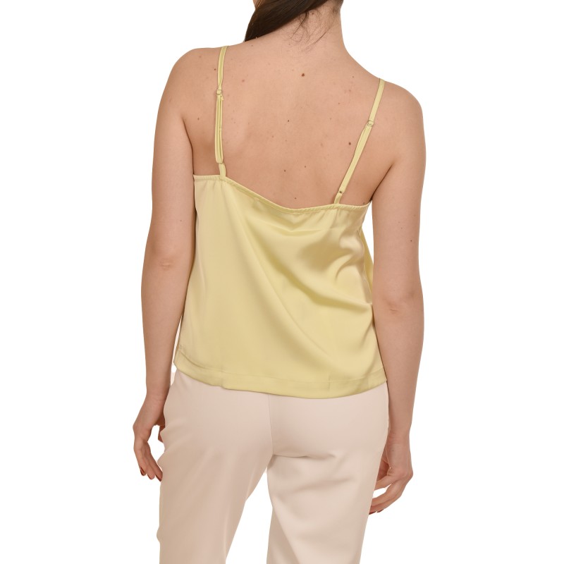 MyT Satin Relaxed Fit Top-Lime MyT Satin Relaxed Fit Top-Lime