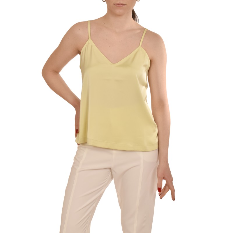 MyT Satin Relaxed Fit Top-Lime MyT Satin Relaxed Fit Top-Lime