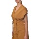 Milla Vest Striped-Caramel
