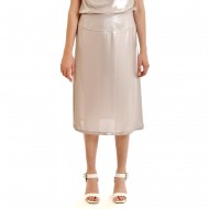 Lotus Eaters Skirt Sanas Metallic-Silver