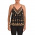 Nekane Beaded Sleeveless Top-Black