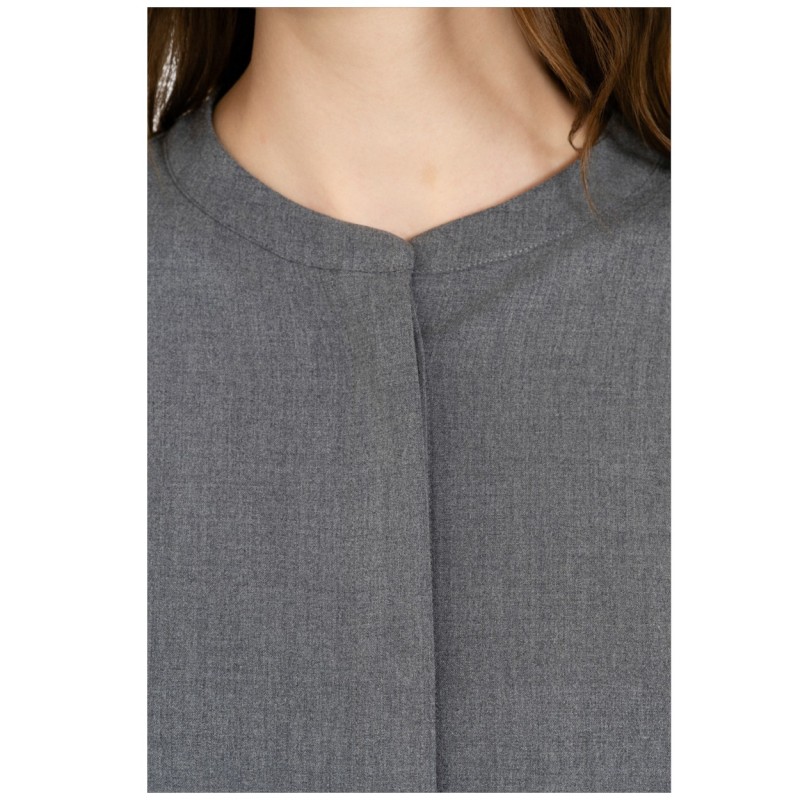 Philosophy Shirt Cropped-Grey