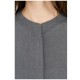 Philosophy Shirt Cropped-Grey
