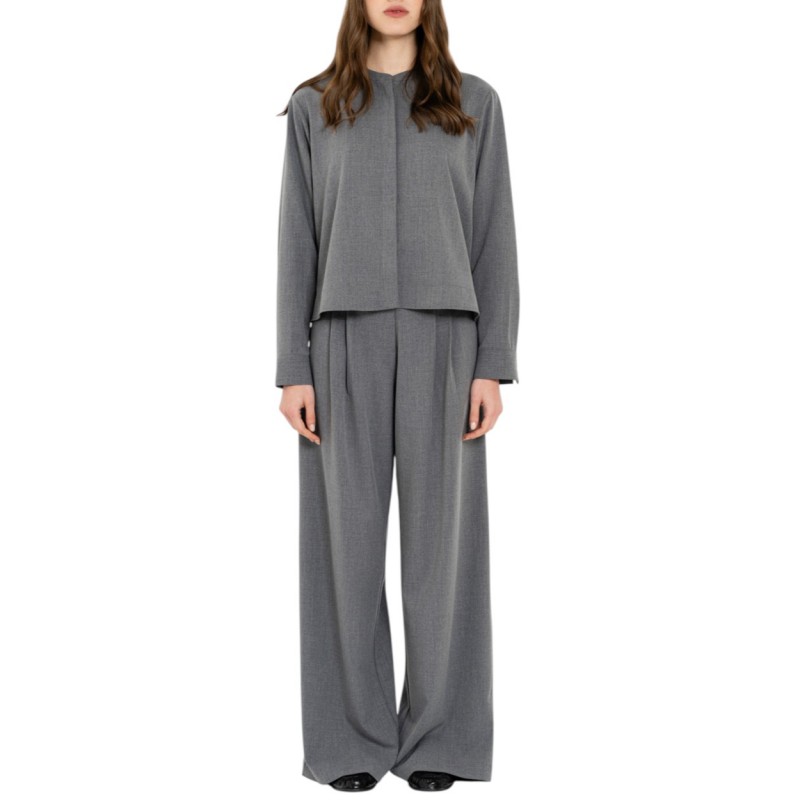 Philosophy Shirt Cropped-Grey