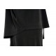 Philosophy Shirt Oversized Cupro Pique-Black Philosophy Shirt Oversized Cupro Pique-Black