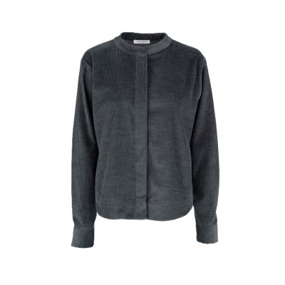 Philosophy Shirt Corduroy Melange-Anthracite Philosophy Shirt Corduroy Melange-Anthracite