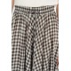 Philosophy Skirt Plaid-Check Brown Philosophy Skirt Plaid-Check Brown