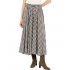 Philosophy Skirt Plaid-Check Brown