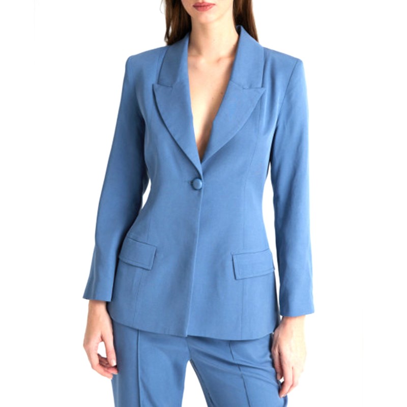 4 Tailors Alpha Blazer-Blue
