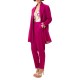 We Are Oversized Semi Linen Blazer-Magenta We Are Oversized Semi Linen Blazer-Magenta