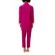 We Are Oversized Semi Linen Blazer-Magenta We Are Oversized Semi Linen Blazer-Magenta