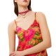 We Are Lingerie Tiered Printed Maxi Dress-Floral