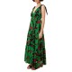 We Are Maxi Tiered Patterned Dress-Fragkosyka