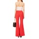 We_Are Trousers Flared Jersey-Red/Poua