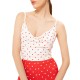 We_Are Trousers Flared Jersey-Red/Poua