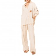 We_Are Trousers Linen-Beige