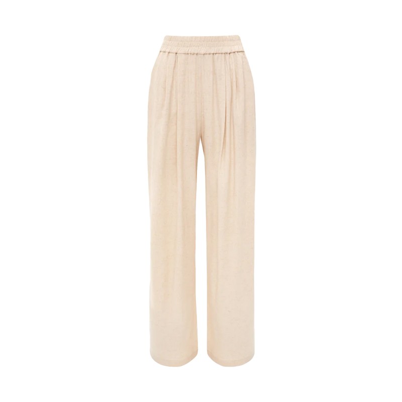 We_Are Trousers Linen-Beige