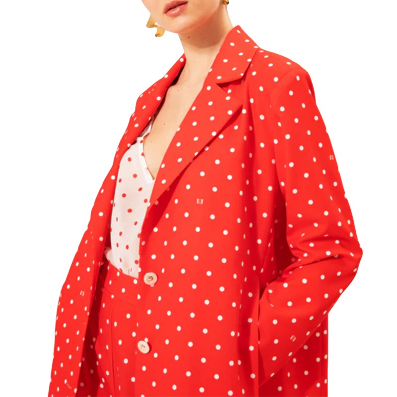 We_Are Blazer Oversized Poua-Red