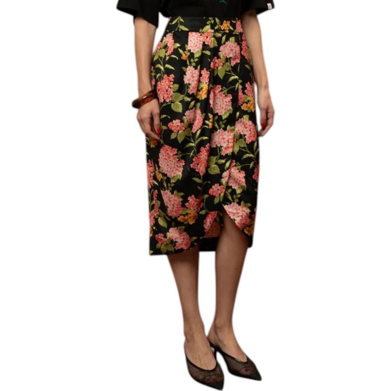 We_ Are Skirt Midi Pareo Wrap-Ortansies Black We_ Are Skirt Midi Pareo Wrap-Ortansies Black