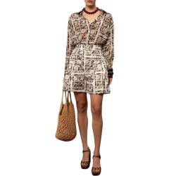 We_ Are Shorts Pleated Printed-Semedaki