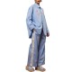 We_Are Shirt Oversized Striped-Light Blue We_Are Shirt Oversized Striped-Light Blue