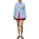 We_Are Shirt Oversized Striped-Light Blue We_Are Shirt Oversized Striped-Light Blue