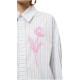We_Are Shirt Oversized Striped-White We_Are Shirt Oversized Striped-White