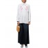We_Are Shirt Oversized Striped-White