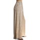 Aggel Trousers Geometric Print And Knit Details-Sand/Bronze Aggel Trousers Geometric Print And Knit Details-Sand/Bronze