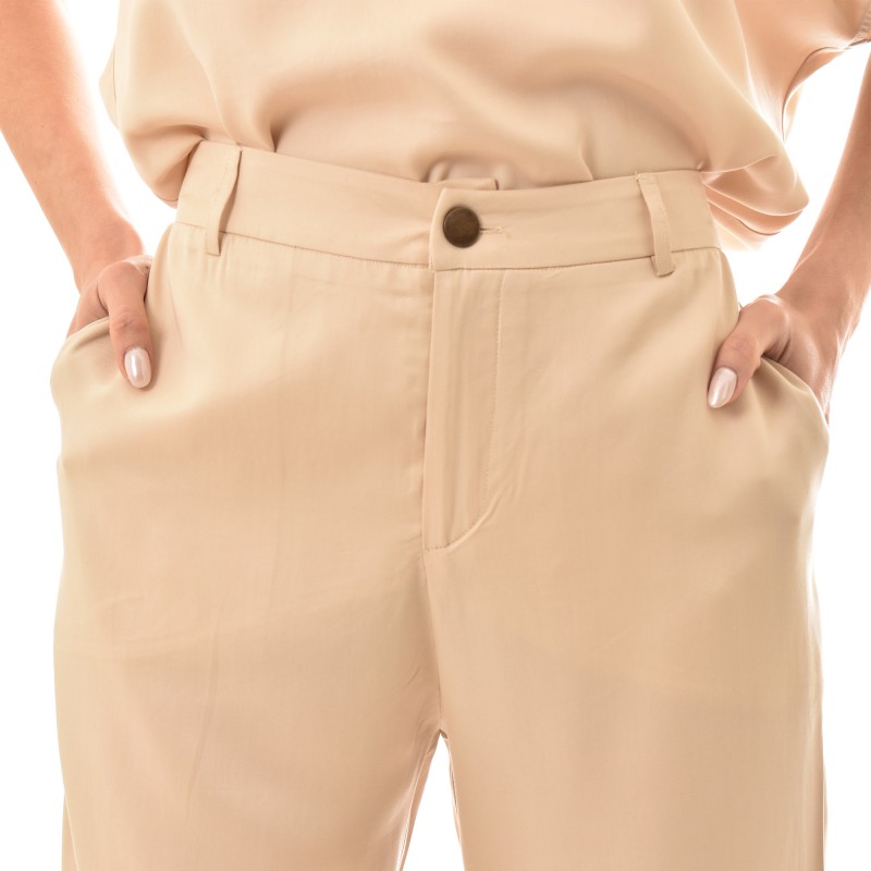 Lotus Eaters Relaxed Fit Trousers-Vanilla