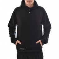 Tee Library Tied Up Hoodie Sweatshirt-Black