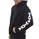 Tee Library Chain Hoodie Sweatshirt-Black