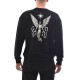 Tee Library Patience Logo Sweatshirt-Black Tee Library Patience Logo Sweatshirt-Black