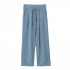 Philosophy Pleated Pants Cupro-Dusty Blue