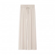 Philosophy Trousers Wide Leg-Cream