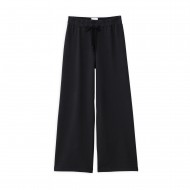 Philosophy Sweatpants Wide Leg-Off Black