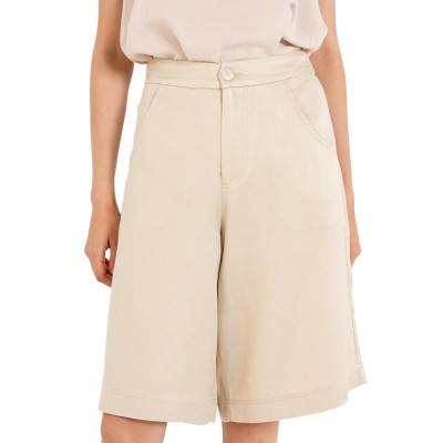 Philosophy Shorts Linen Twill-Light Beige
