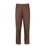 Philosophy Trousers Regular Leather-Brown