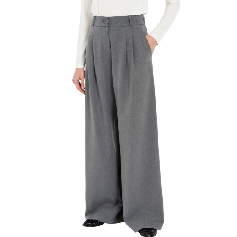 Philosophy Trousers Pleated-Grey Philosophy Trousers Pleated-Grey