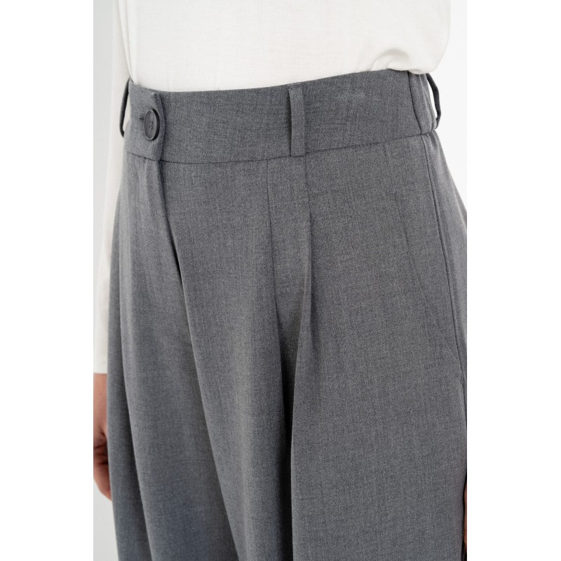 Philosophy Trousers Pleated-Grey Philosophy Trousers Pleated-Grey