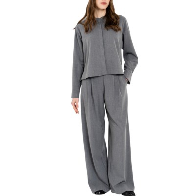 Philosophy Trousers Pleated-Grey Philosophy Trousers Pleated-Grey