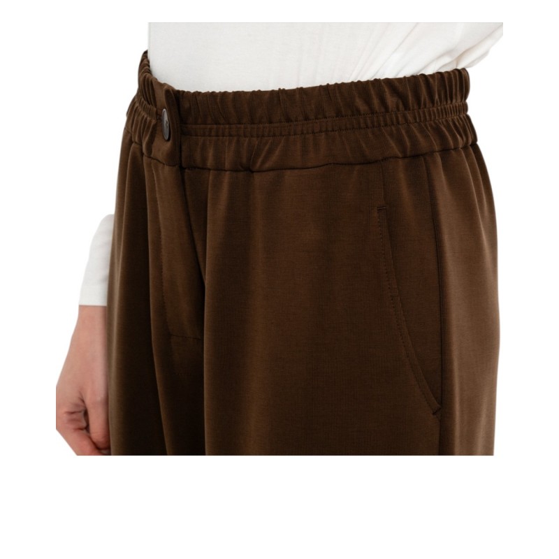 Philosophy Jogger Pants Heavy Rib Sandwashed-Brown