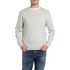 Replay Sweater Crew Neck-Light Beige Melange