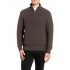 Replay Sweater Short Zip-Brown