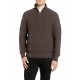 Replay Sweater Short Zip-Brown