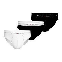 Tommy Hilfiger Slip 3P Brief DTM-Th Wht/Th Wht/Blk