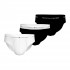 Tommy Hilfiger Slip 3P Brief DTM-Th Wht/Th Wht/Blk