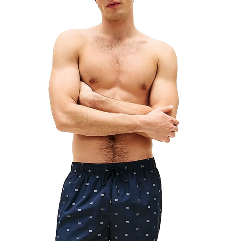 Tommy Hilfiger Swimsuit Mid-Length Flag Print-Desert Sky